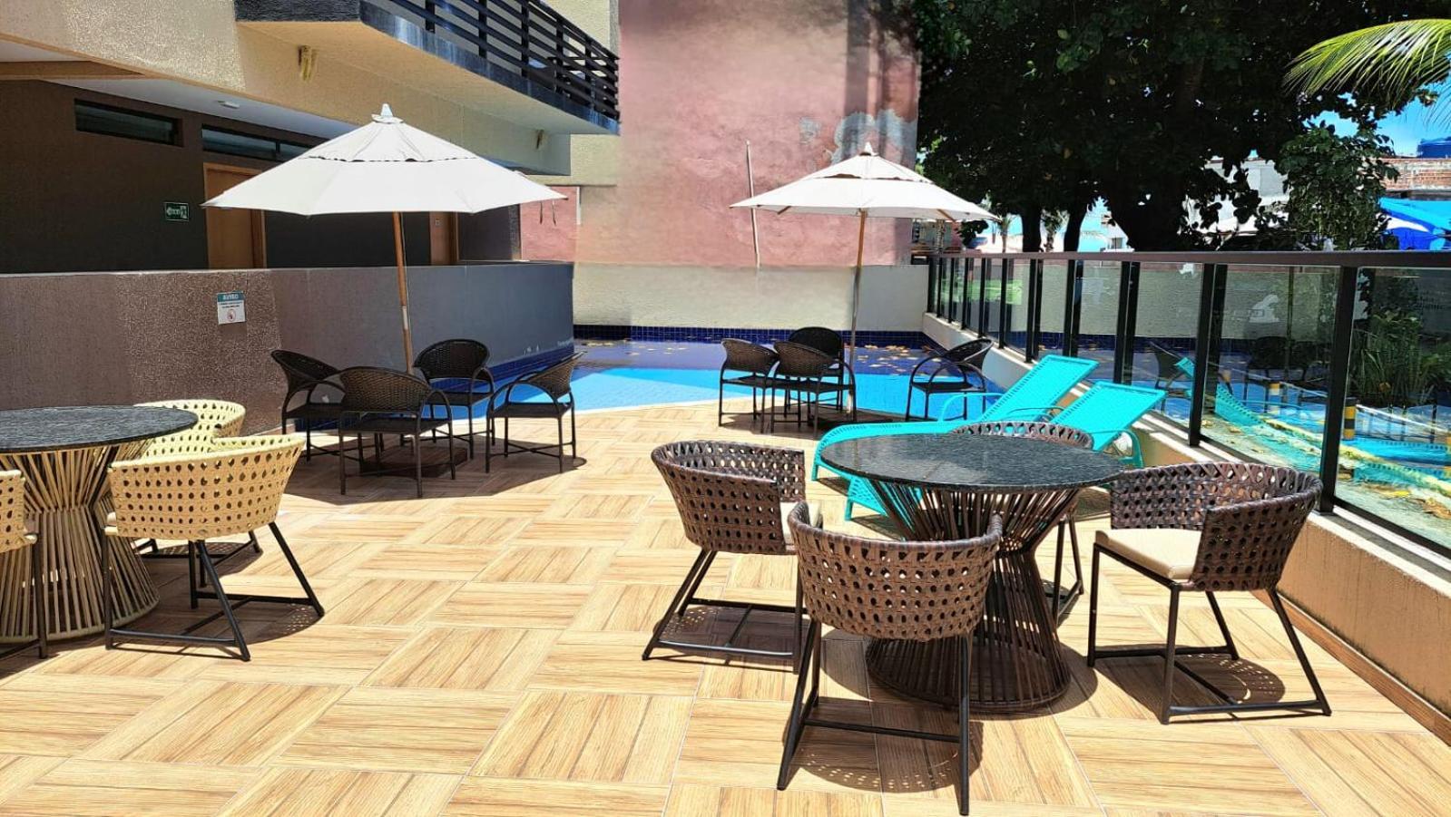 Lindo Flat No Residencial Maraca Beach Pôrto das Galinhas Esterno foto